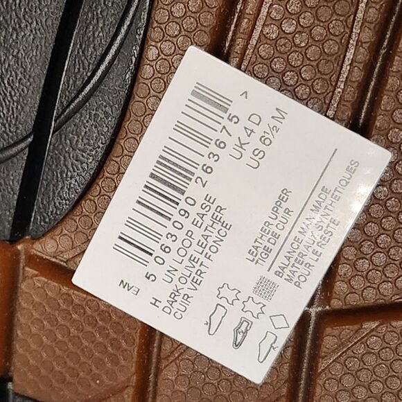 Clarks Un Loop Ease Clog – Women’s 6.5, Dark Olive Leather, Unworn - Picture 6 of 12